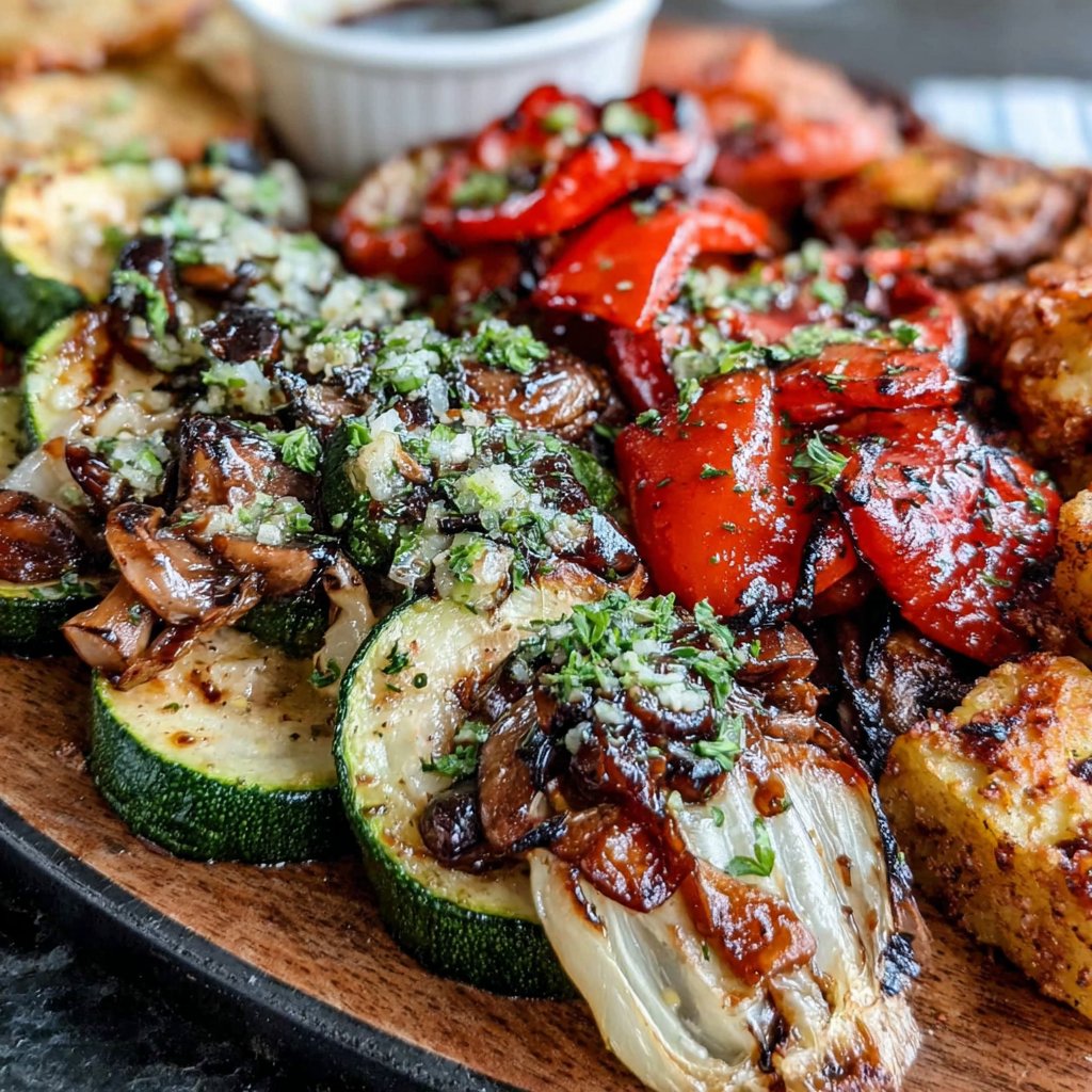 Grilled Veggie Lunch Platter