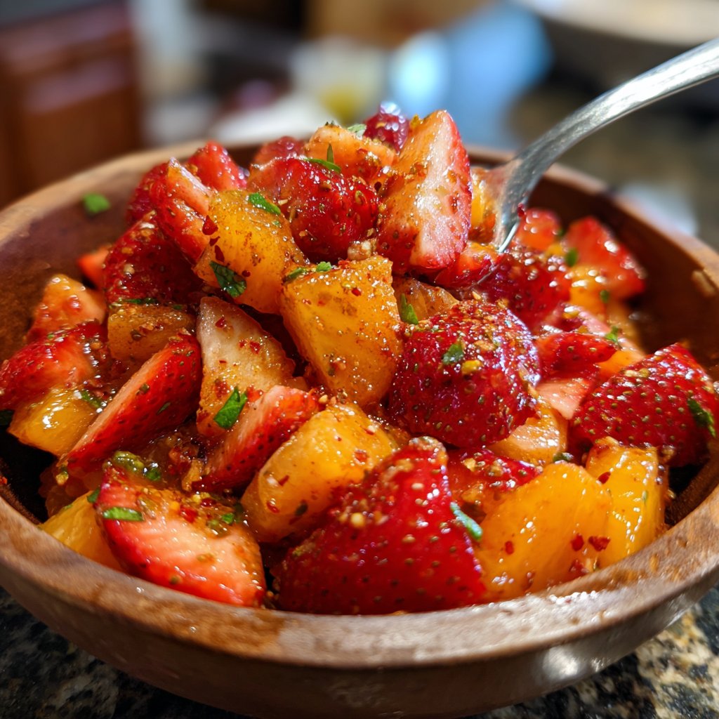 Fresh Fruit Salsa with Cinnamon