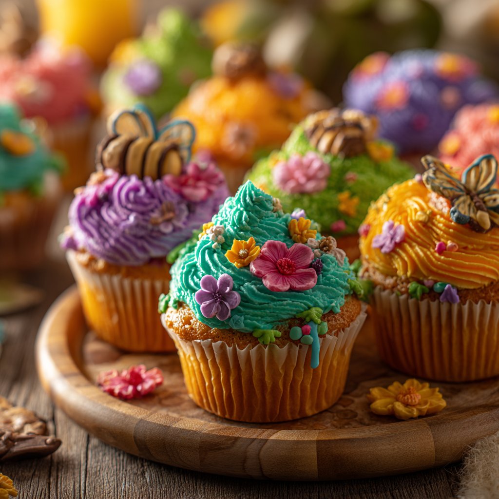 Whimsical Cupcake Garden Tours