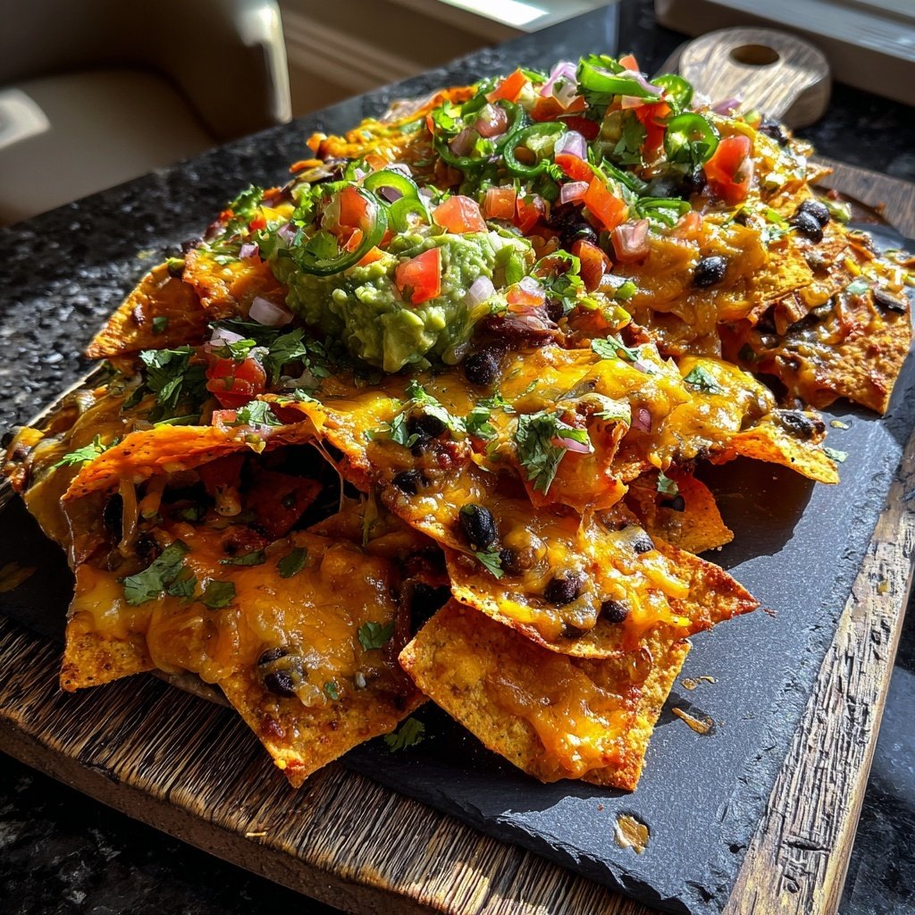 Savory Sweet Potato Nachos
