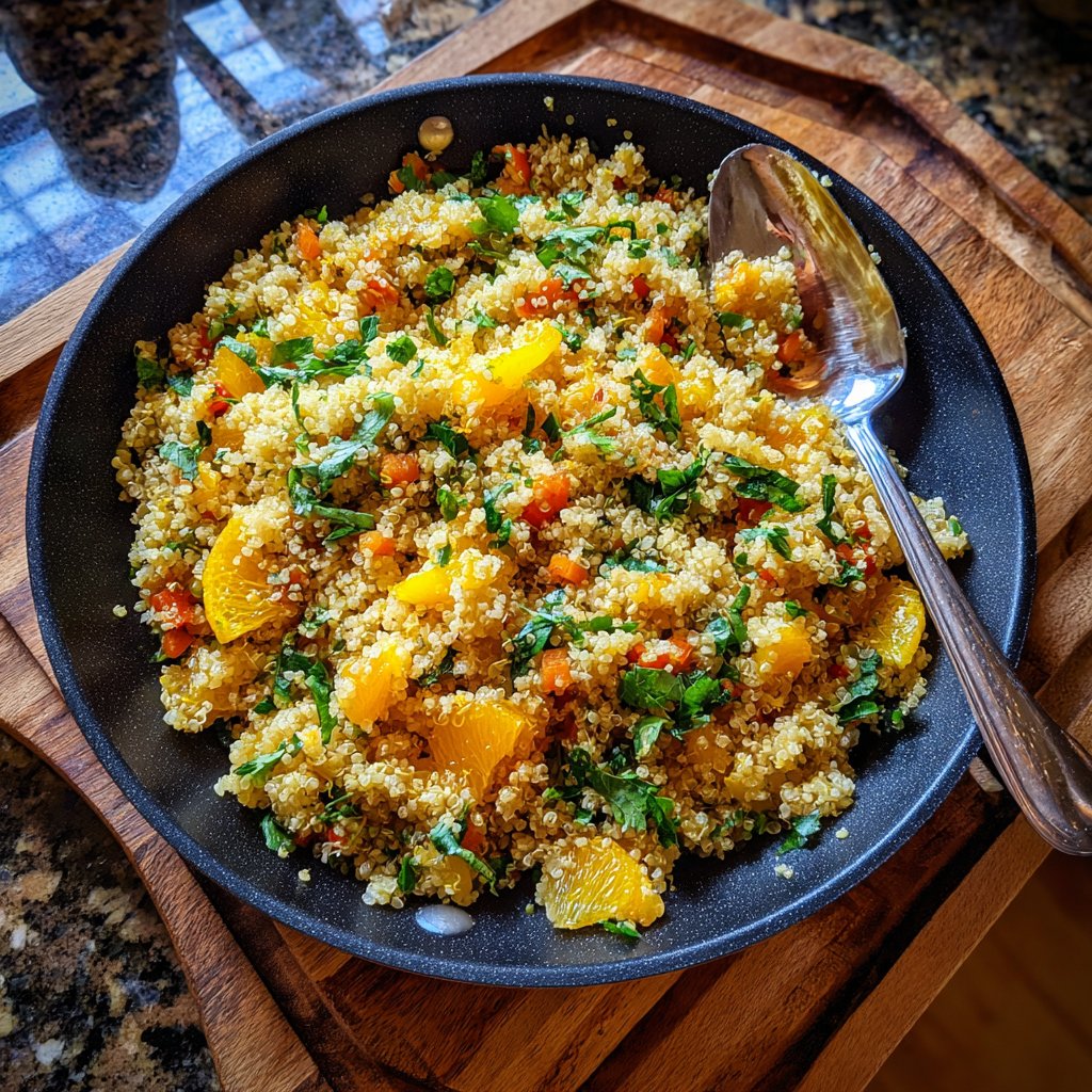 Citrus Infused Quinoa Pilaf