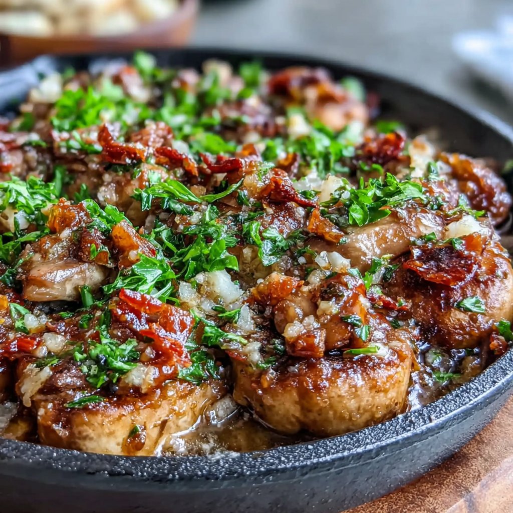 Savory Turkey Mushroom Skillet